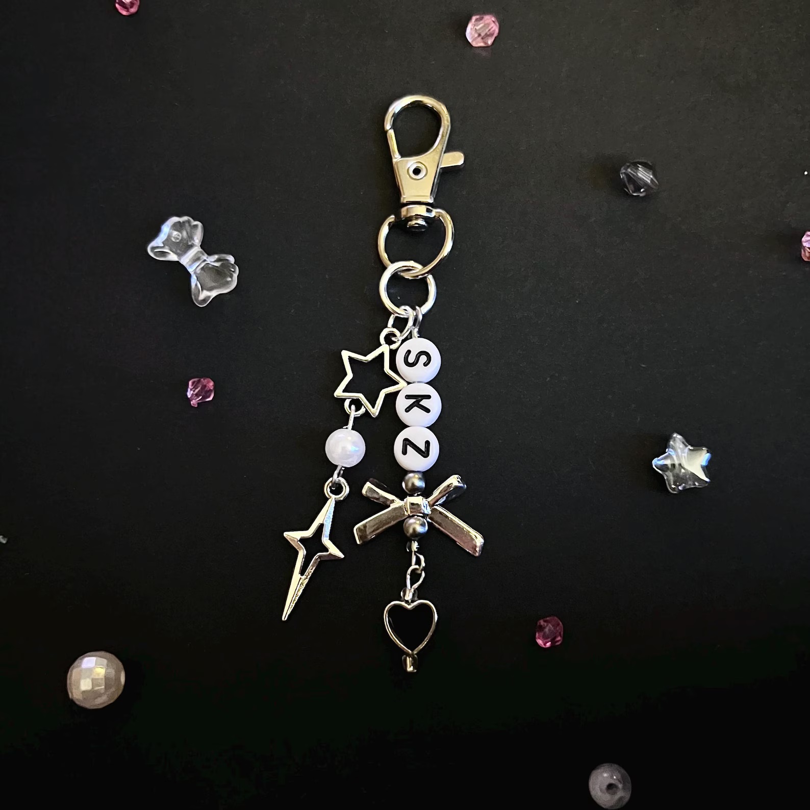 Phone Accessories Ideas - SKZ Stay Kpop Porte-clés/porte-clés perlé |