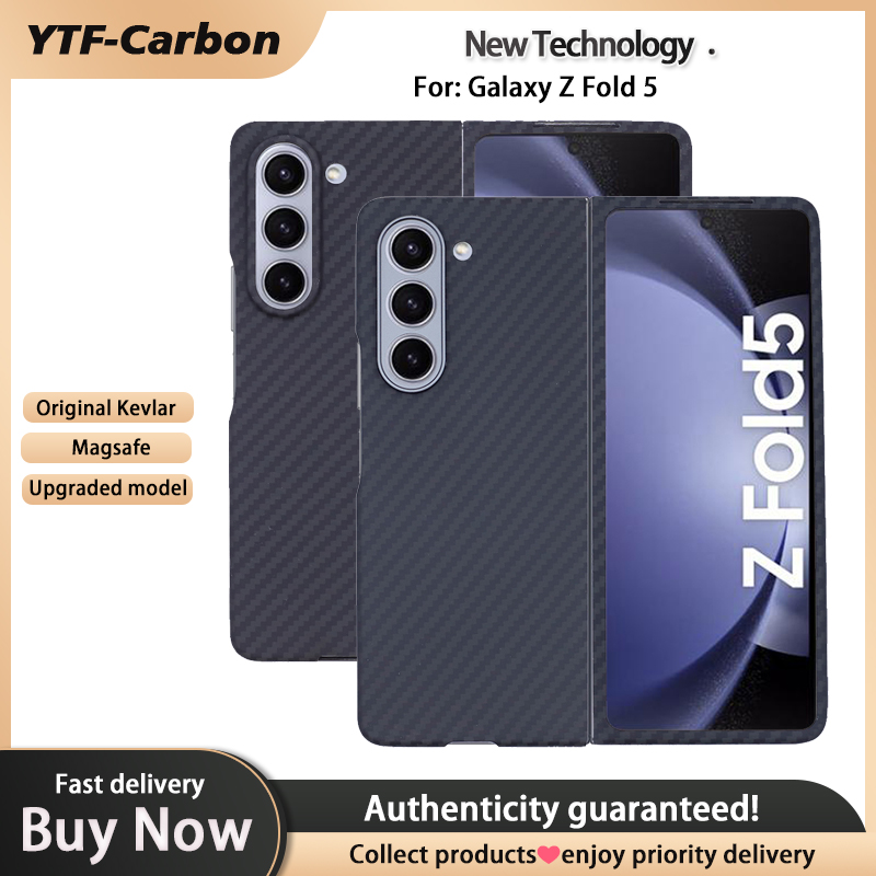 Samsung Accessories Phone - YTF-étui en fibre de carbone pour