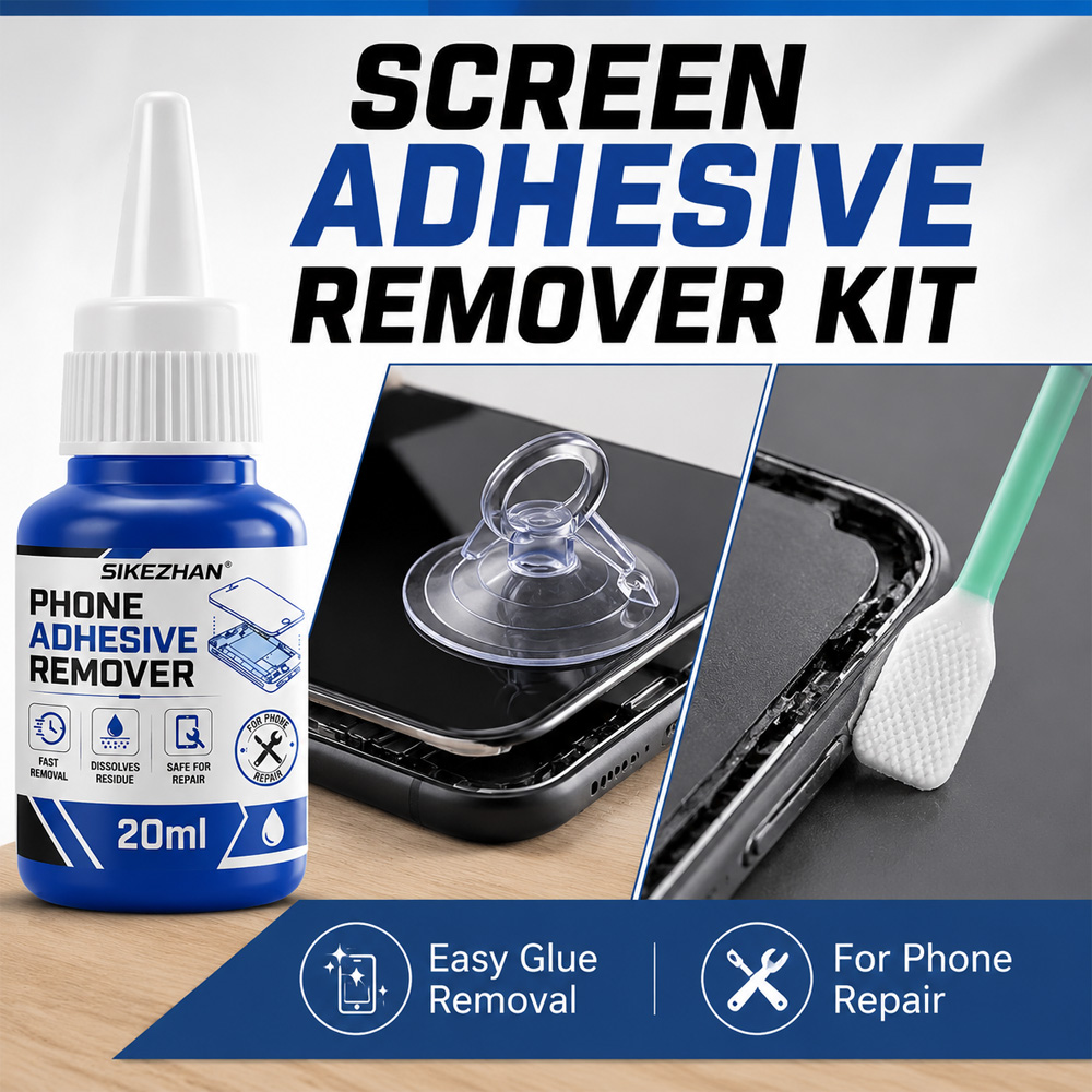 Phone Accessories Repair - Kit professionnel de dissolvant d'adhésif pour