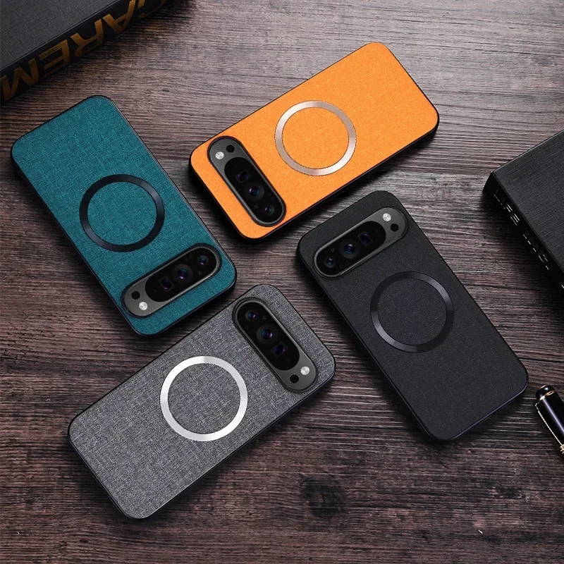 Magsafe Wireless Charger - Coque de téléphone en tissu magnétique