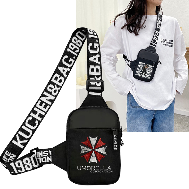 Phone Accessories For Men - Sac de poitrine sportif Resident Evil