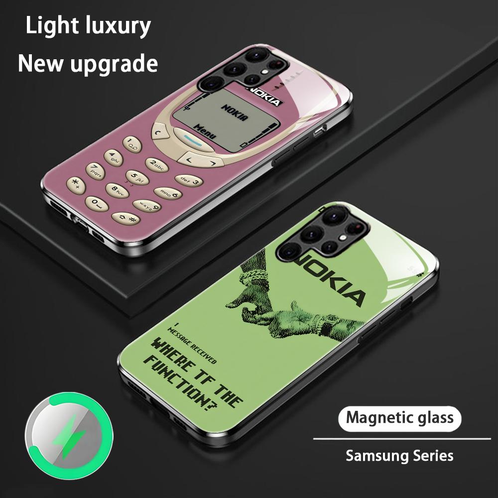 Magnetic Phone Case - Étui de téléphone magnétique en verre