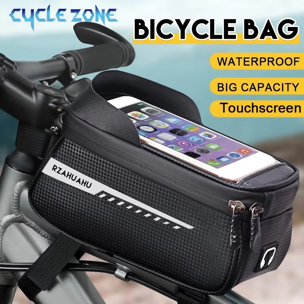 Phone Zone Accessories - Sacoche de cadre avant de vélo,