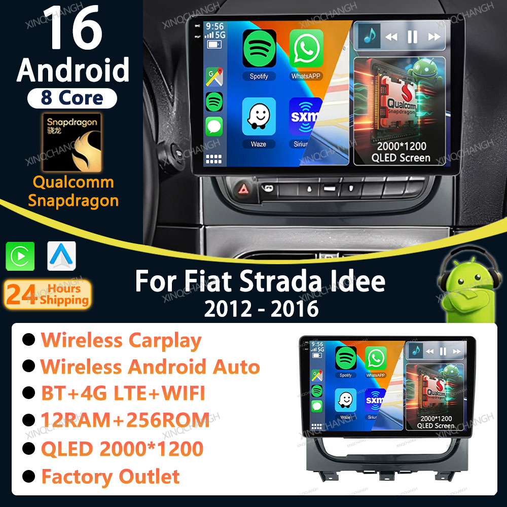 Phone Accessories Ideas - Autoradio Android 16 Carplay Auto pour
