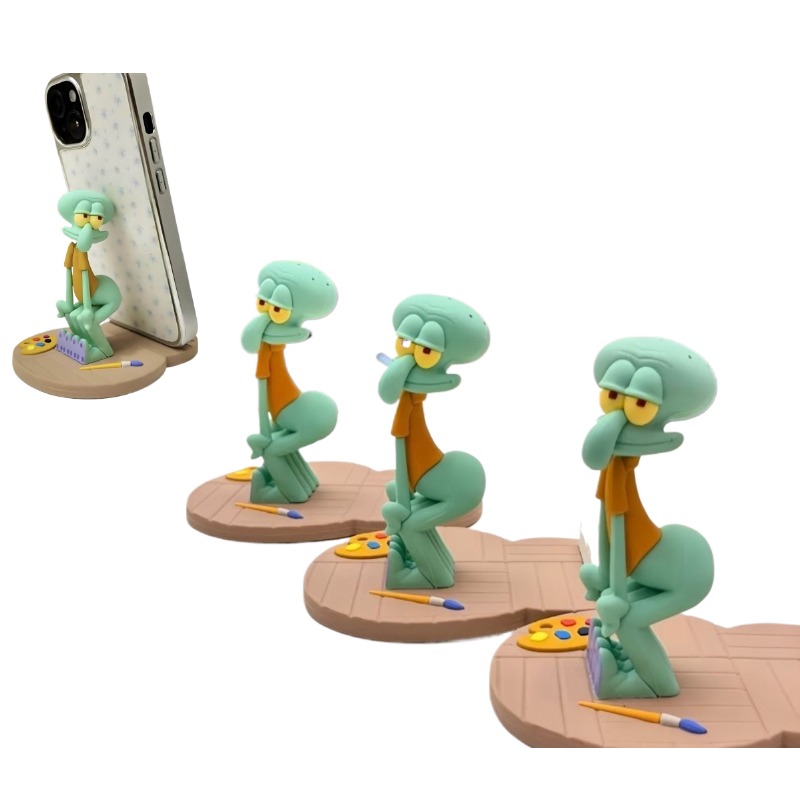 Phone Accessories From China - Support de téléphone portable Squidward Tentacles