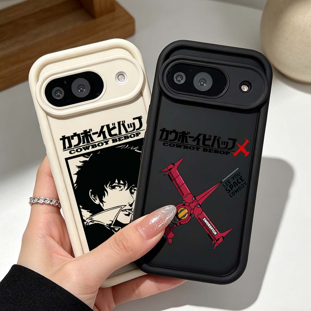 Google Pixel 8A - Coque de téléphone en silicone, dessin