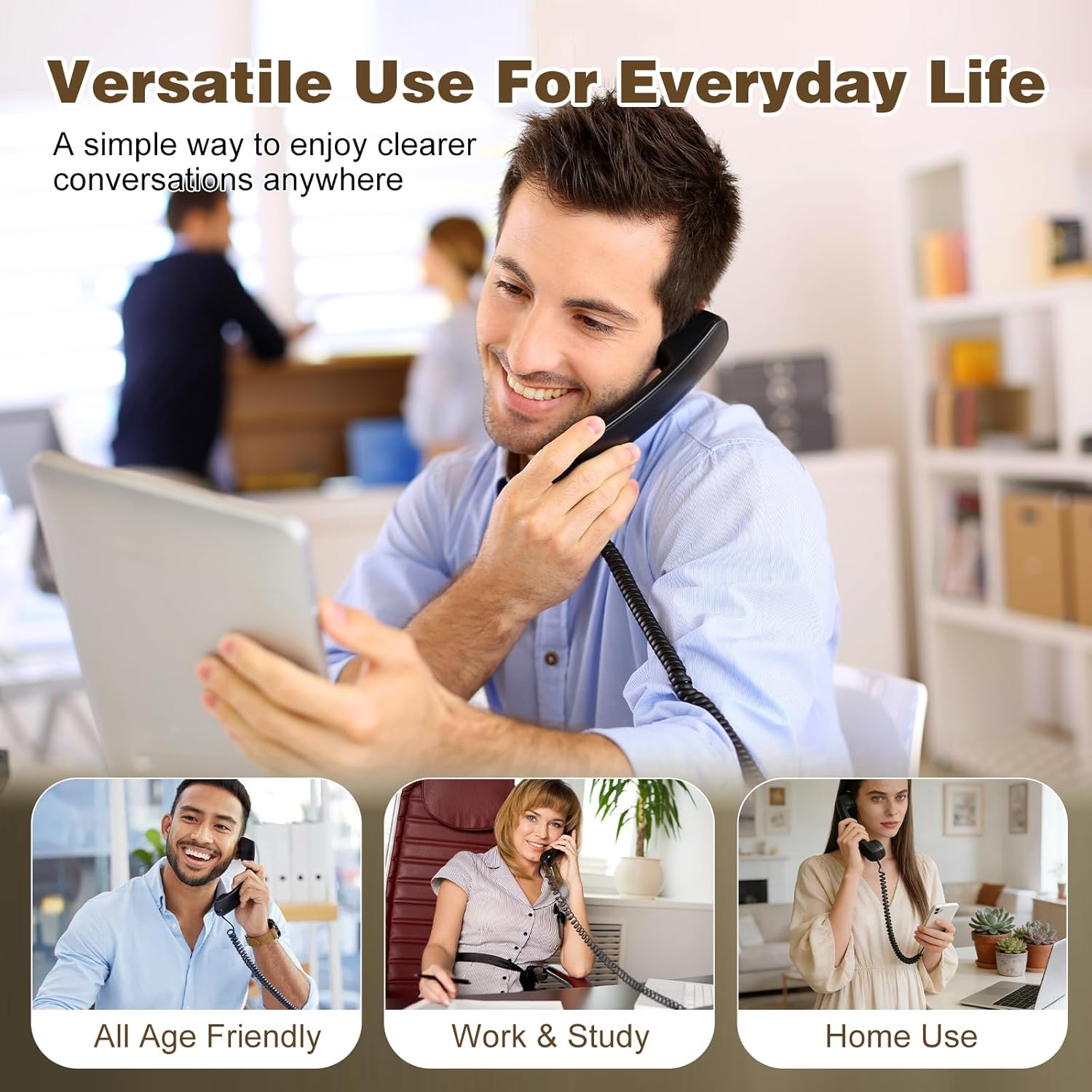 Combiné téléphonique rétro pou - Retro Handset Phone avis et prix