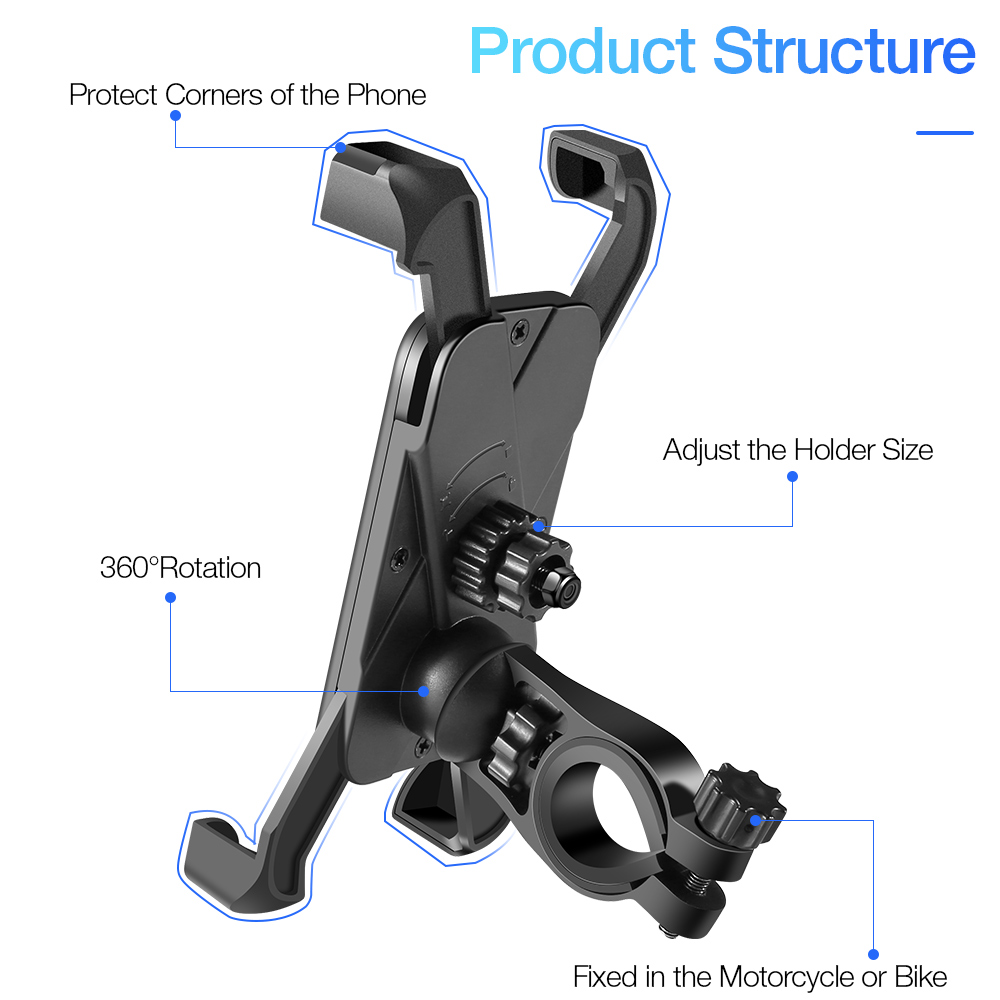 360 °   Support de téléphone r - Phone Zone Accessories avis et prix
