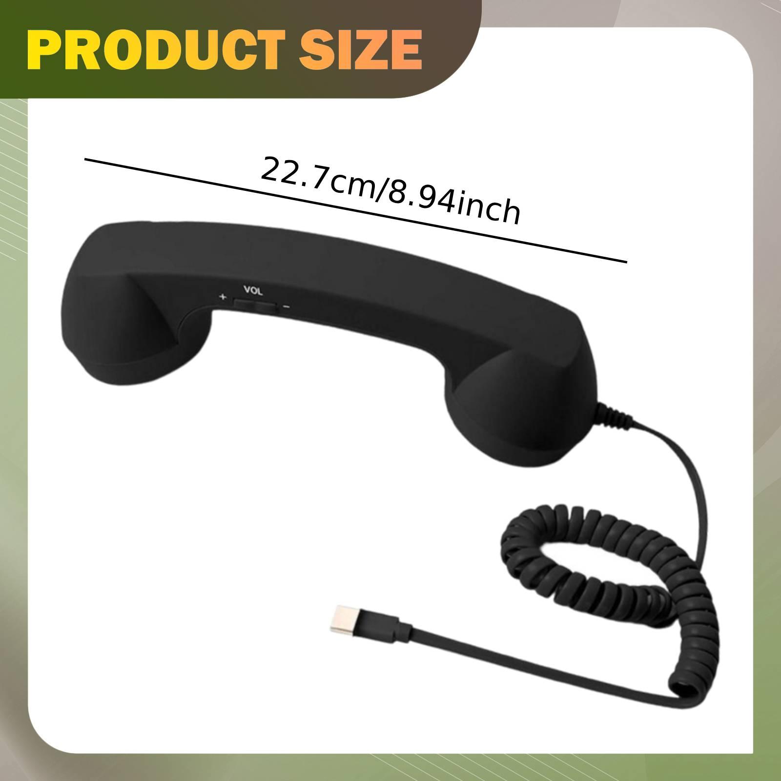 Combiné téléphonique rétro en  - Retro Handset Phone avis et prix
