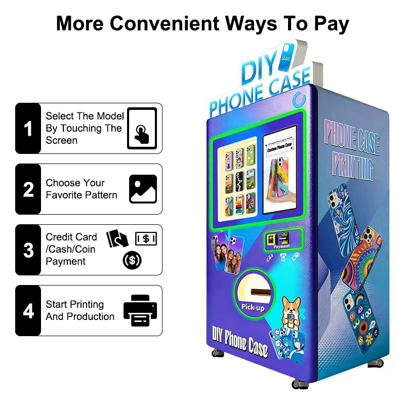 Distributeur automatique de co - Phone Accessories Vending Machine avis et prix