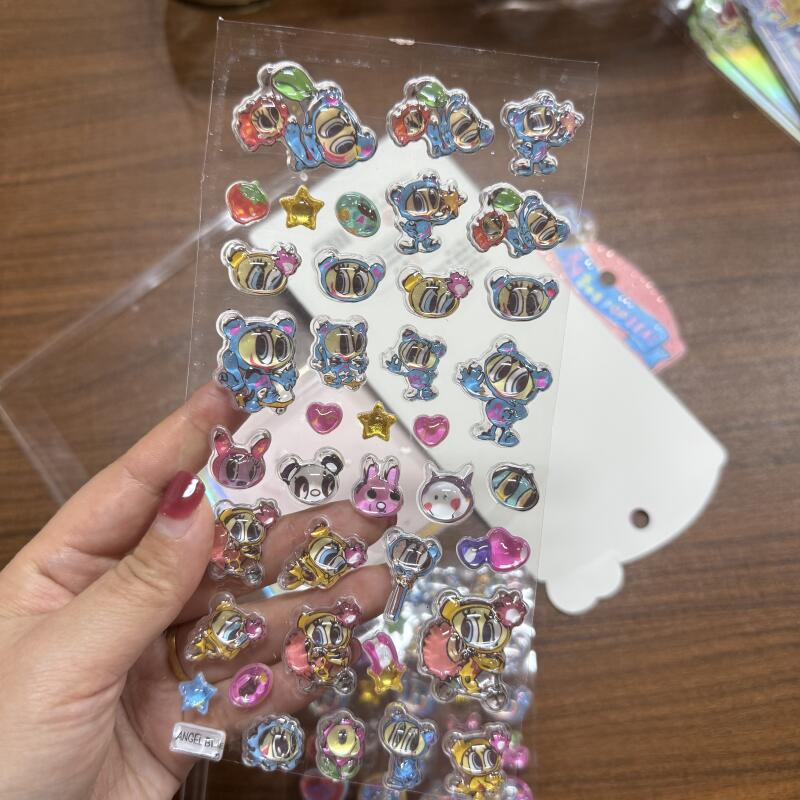 Autocollants 3D rétro de dessi - Phone Accessories From China avis et prix