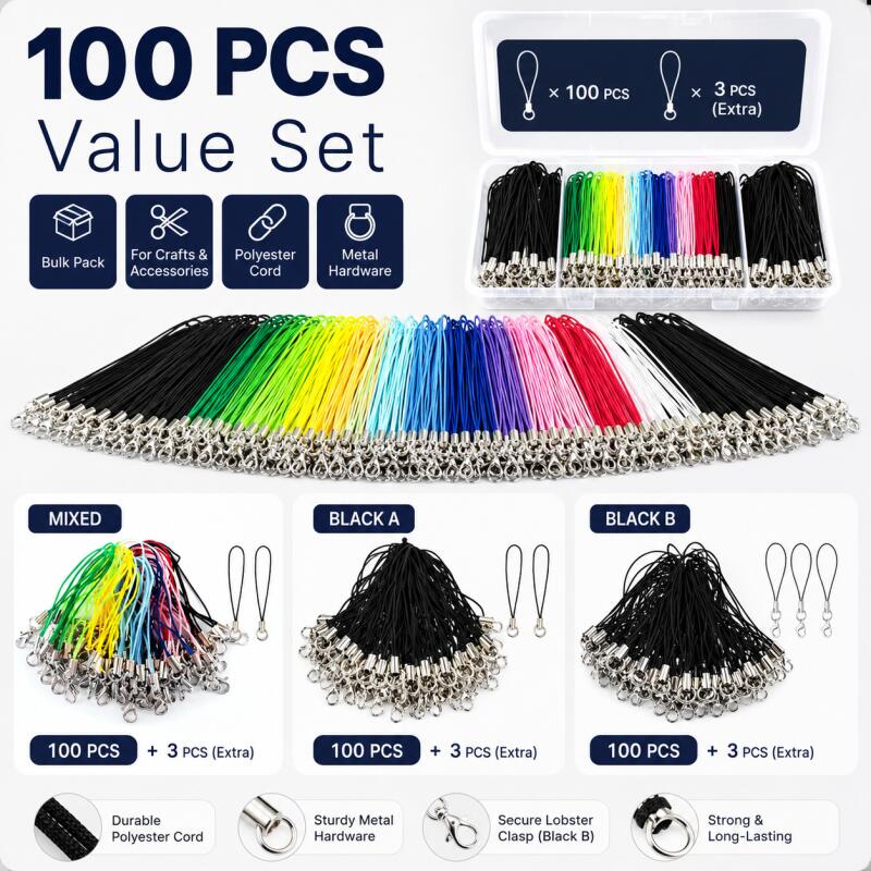 100 pièces Cordons de sécurité - Phone Accessories Hanger avis et prix