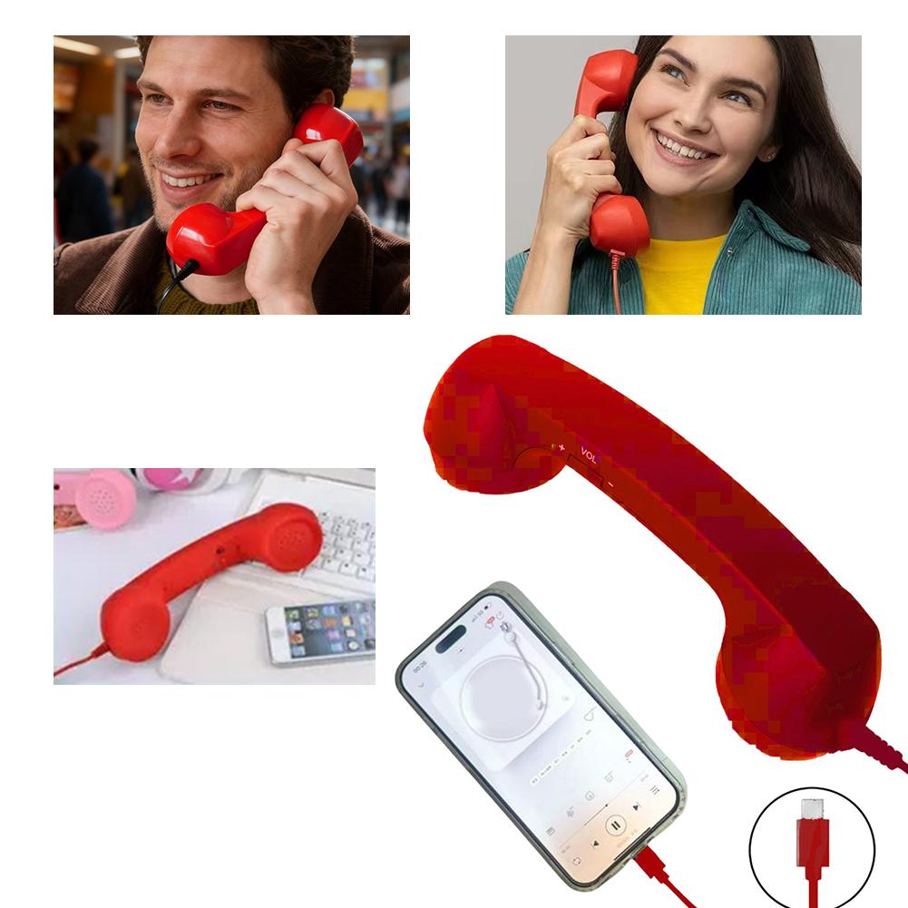 Combiné pour téléphone portabl - Retro Handset Phone avis et prix