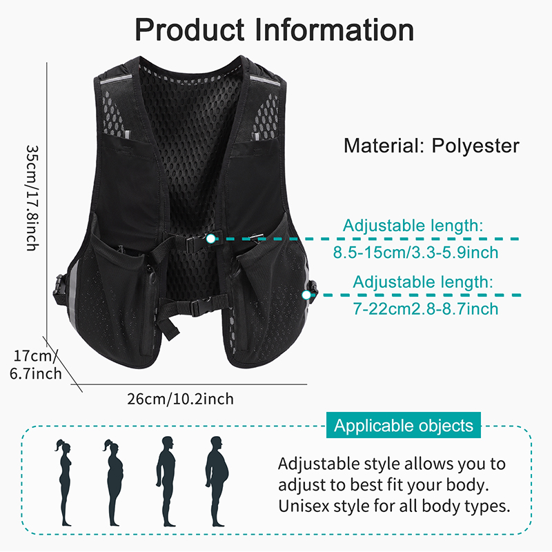 TINYAT – sac de gilet réfléchi - Phone Accessories For Men avis et prix