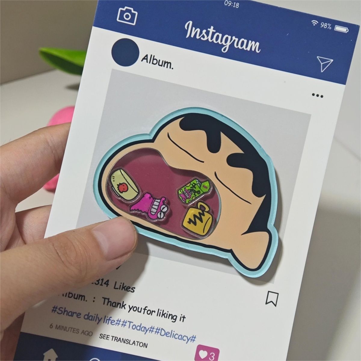 Crayon Shin-chan Support de té - Phone Accessories Vending Machine avis et prix